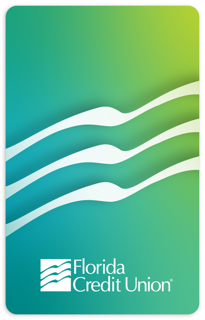 Teal Lime Wave Card Art