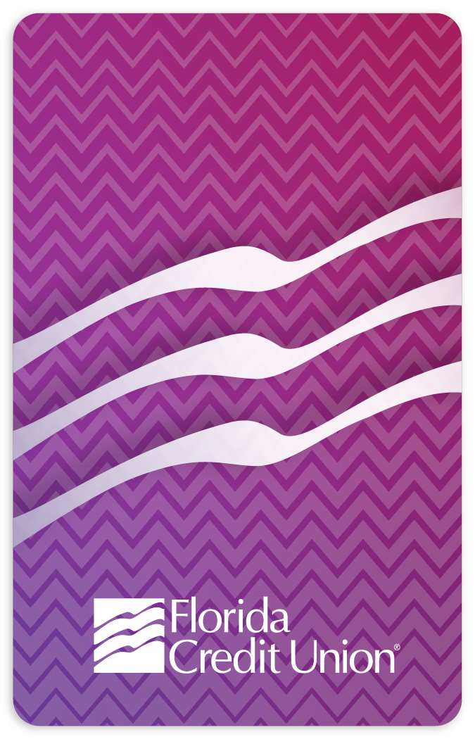 Magenta Chevron Card Art