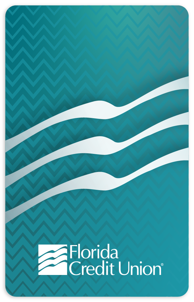 Teal Chevron Card Art